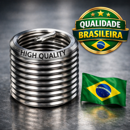 Insertos de Rosca Helicoil x 100 Unidades Alta Resistencia CALIDAD BRASILERA
